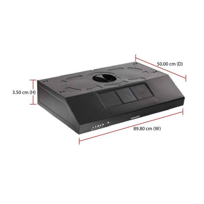 Electrolux Cooker Hood Slimline 90 cm - EFT9516K